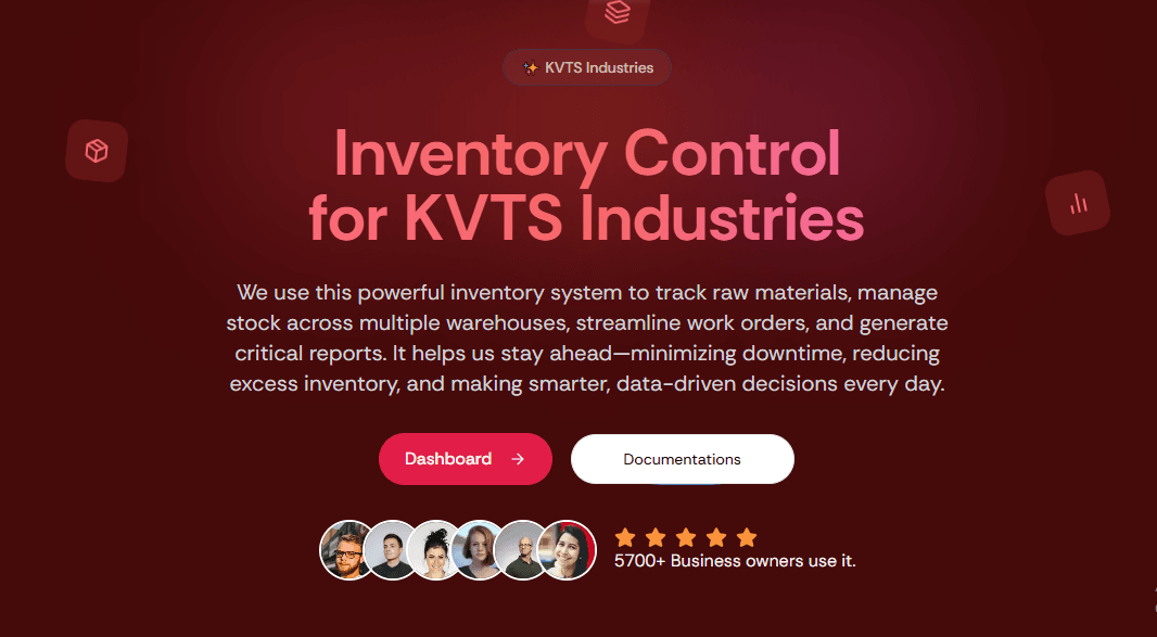 Landing Page Screenshot